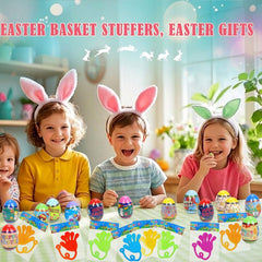 VOMAOK bright Easter patterns make hunts easier to spot outdoors.