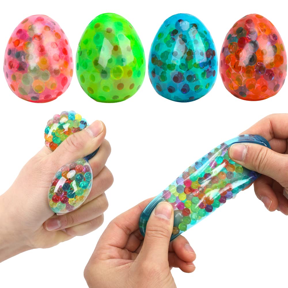 VOMAOK egg stress ball color pack for tactile relief and focus