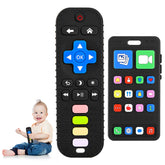 VoMii teething remote control teether for soothing gums and familiar play sensations