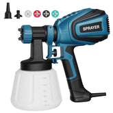 VONFORN paint sprayer with four nozzles for versatile finishes