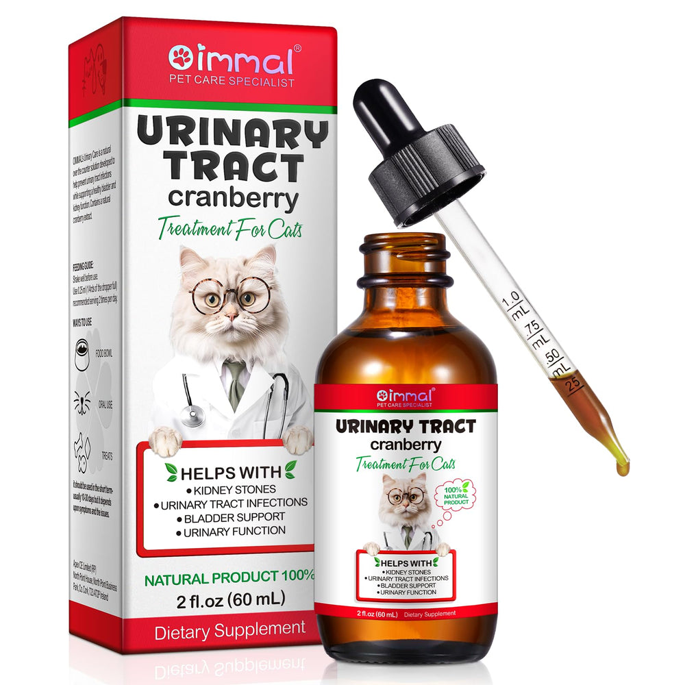Gouttes VOSIFSDIY pour chat, bouteille 60 ml, soutien potentiel à la vessie.