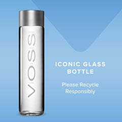 Pack of nine VOSS bottles for convenient premium hydration on the go.