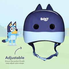 Voyager Bluey bike helmet ventilation design promoting airflow during play.
