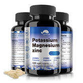 VPKIN Potassium Magnesium bottle with capsules supports daily muscle and nerve function.