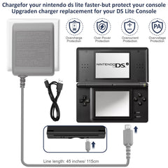 Vranzoral DS Lite Charger built-in protection ensures safe charging.