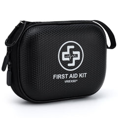 Vriexsd Mini First Aid Kit in compact-size form, ideal for travel storage and quick access