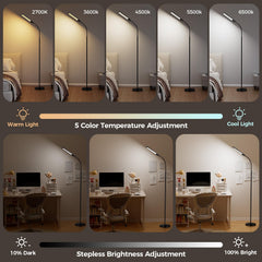 VrimNowit lamp with dimmable 2700K–6500K for ambiance and task lighting