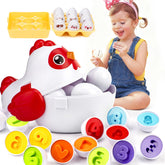 VROGTIK Easter Egg Match Game with 24 eggs for screen-free learning and fun
