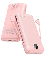 VRURC portable charger 20000mAh front view showing compact design