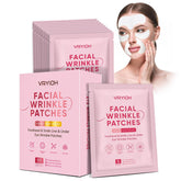 Vryioh forehead patches applied to smooth forehead lines for targeted care.