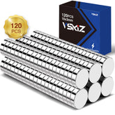 VSKIZ refrigerator magnets 120-pc set on fridge for organization.