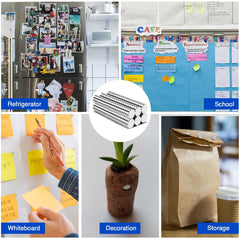 VSKIZ whiteboard magnets in plastic case, ideal for classrooms.