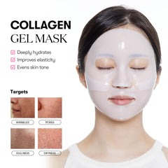VT COSMETICS Reedle Shot mask fits contours for effective hydration delivery.