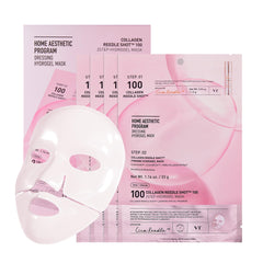 VT COSMETICS Collagen Reedle Shot mask packaging display signals premium care.