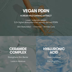 VT COSMETICS PDRN Daily Mask with hyaluronic acid provides deep hydration