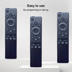 VTINVAN Samsung remote 3-pack back view highlighting compact controls for easy handling.
