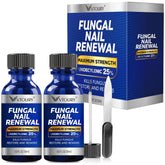 VTROUY toenail fungus treatment extra-strength two-bottle set supports renewed nail health.