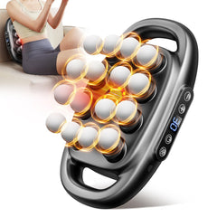 VTT deep-tissue massage gun with 16 heads targets muscle knots after workouts.