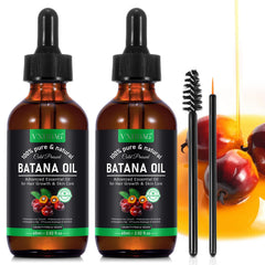 VXHDAG Batana Oil bottle highlights pure formula for hair and skin nourishment.