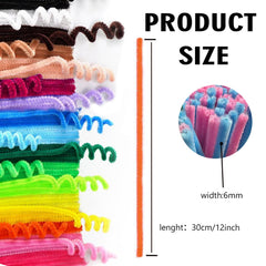 VZF chenille stems 6mm by 12in ideal for lightweight decorations and models.