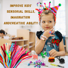 VZF pipe cleaners as a stress relief fidget toy, soothing tactile engagement