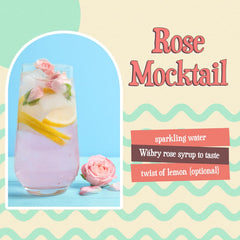 Wäbry Organic Rose Syrup shaved ice creates a dye-free, fragrant treat.
