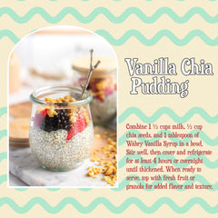 Wäbry vanilla syrup poured into coffee for a creamy, flavorful start