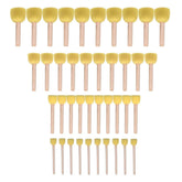 WAFJAMF round sponge brush set in packaging for kids' crafts.