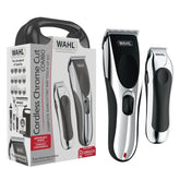 Wahl Chrome Pro clipper front view for precise home grooming
