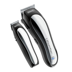 Wahl USA clipper with rechargeable battery for cordless home grooming.