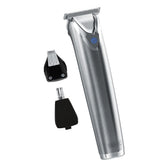 Wahl USA stainless steel beard trimmer with lithium battery for extended cordless grooming