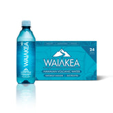Waiakea Water bottle front view, 500ml, eco-friendly packaging for daily hydration