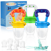WAJIAYON fruit feeder pouch opened for thorough cleaning and safety.