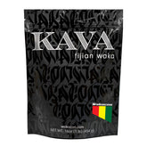 Wakacon Kava Kava root powder packaging showing premium Fiji harvest for calm rituals