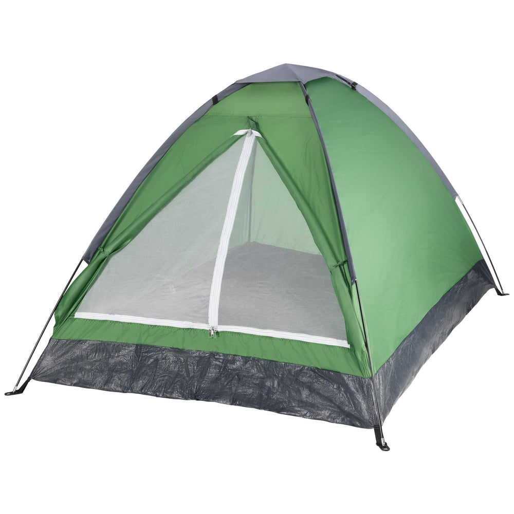 Wakeman 2-person camping tent with rain fly for dependable shelter in light rain