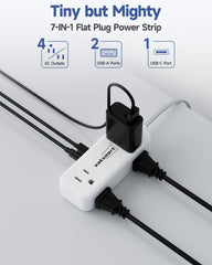 Waksmart 2.4-inch wide outlet spacing supports multiple devices