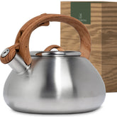 WALDWERK Tea Kettle on stovetop boiling water for quick tea moments