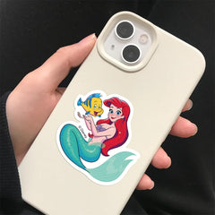 wanhuatong princess stickers on a phone case keep colors vibrant
