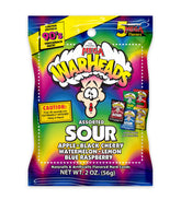 Warheads extreme sour hard candy Apple flavor with bold tang for on-the-go snacking