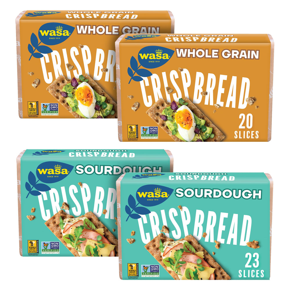 Wasa crispbread sourdough-crispbread provides a sturdy base for hearty toppings