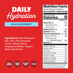Waterboy Daily Hydration flavor variety pack featuring Blue Raspberry and other flavors