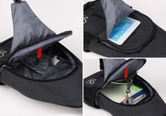 WATERFLY adjustable reversible strap shows left or right wear.