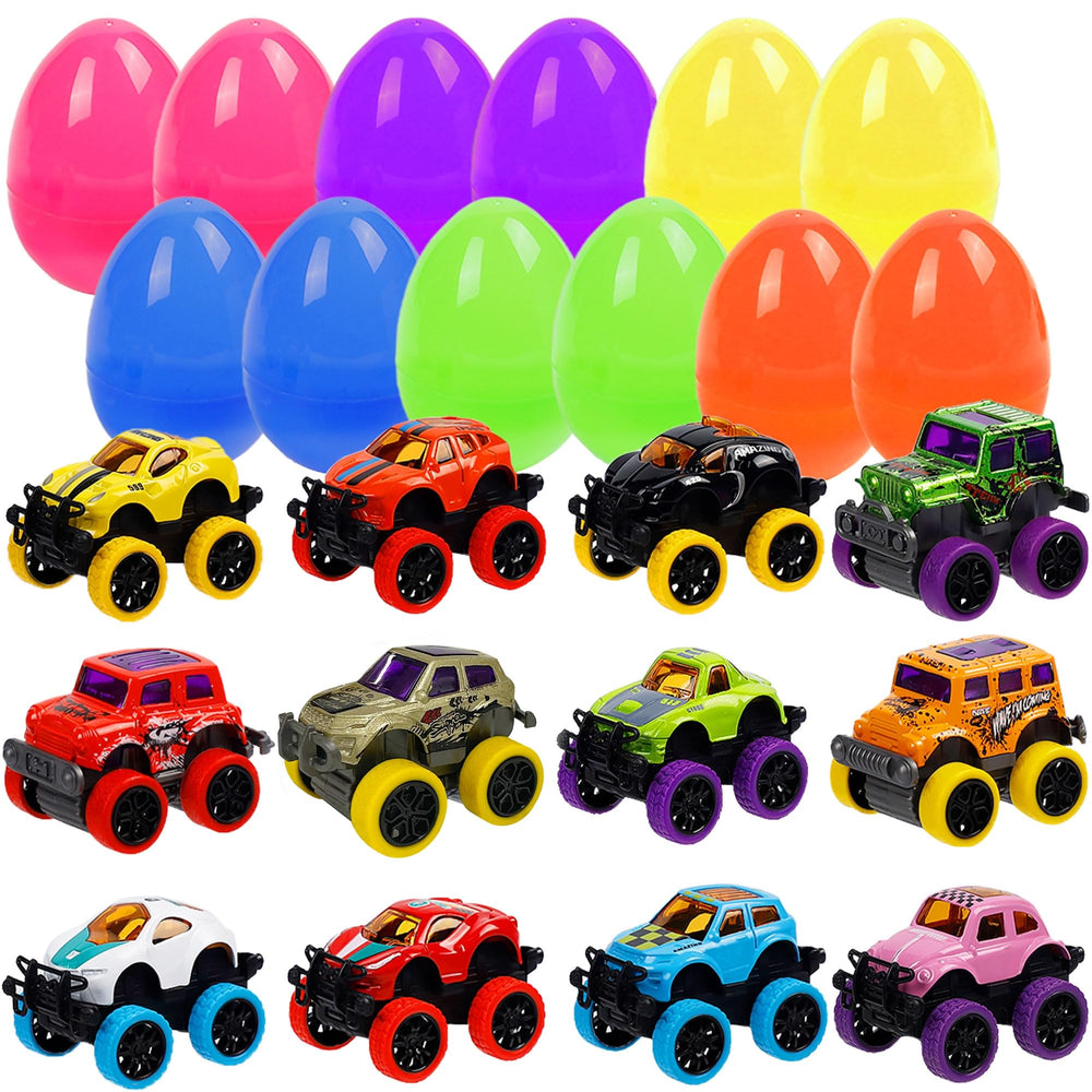WATERGLIDE Easter eggs with colorful surprise cars for kids