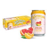 Waterloo Sparkling Water Ruby Red Tangerine can with crisp citrus aroma for refreshment