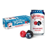 Waterloo Summer Berry sparkling water can with bold flavor and refreshing fizz