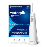 Waterpik cordless 1100 battery charging indicator showing readiness for travel