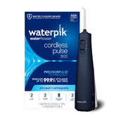 Waterpik Cordless Pulse 3100 front view for portable dental care.