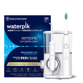 Waterpik Sensonic Complete Care base dock keeps your toothbrush ready for daily use.