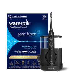 Waterpik Sonic-Fusion 2.0 Professional toothbrush and water flosser in one device for streamlined cleaning.