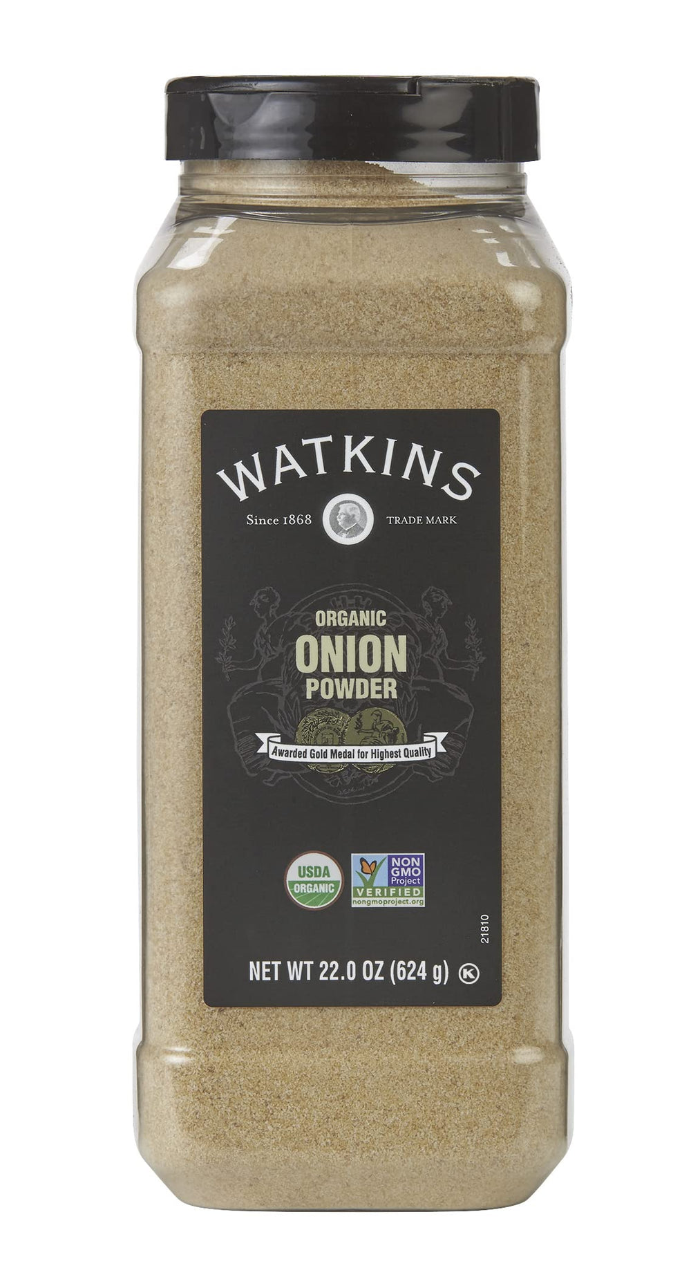 Watkins Onion Powder bulk 22 oz pack for everyday kitchen seasoning.